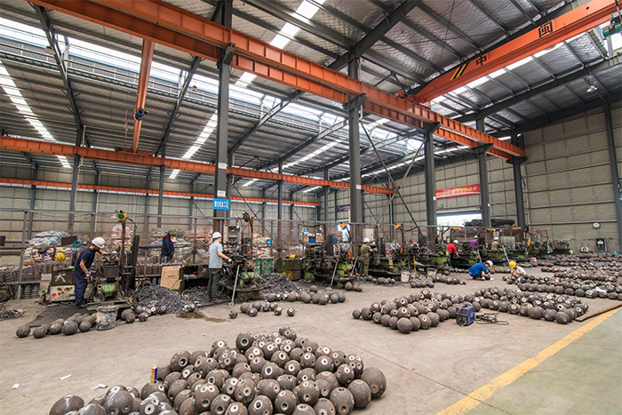 德宏螺栓球加工车间